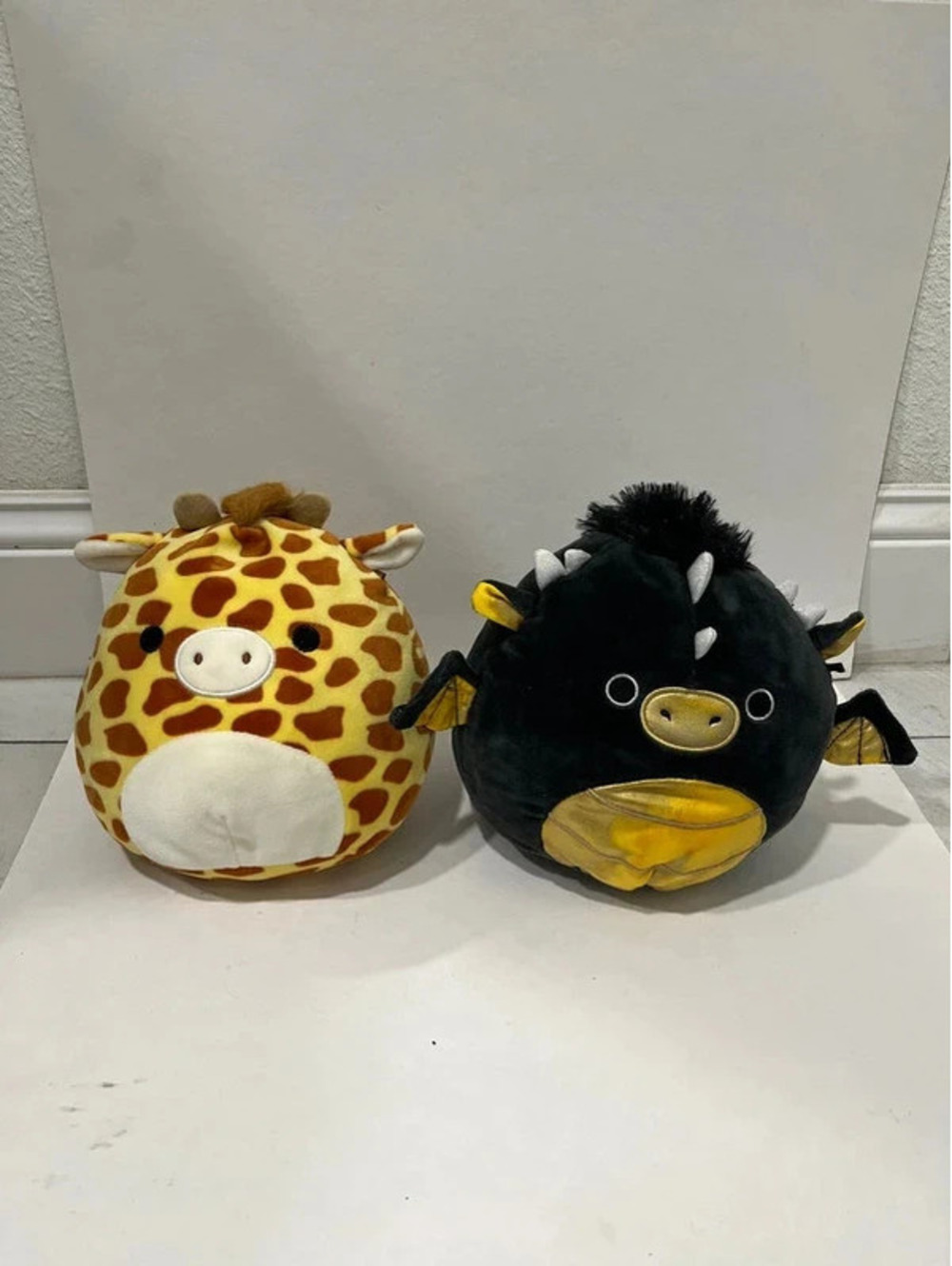 Lexman the Dragon Gary the giraffe plush toys